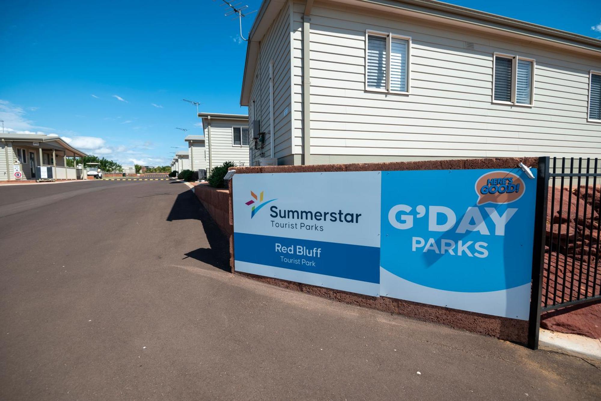 Kalbarri Red Bluff Tourist Park Hotel Exterior foto