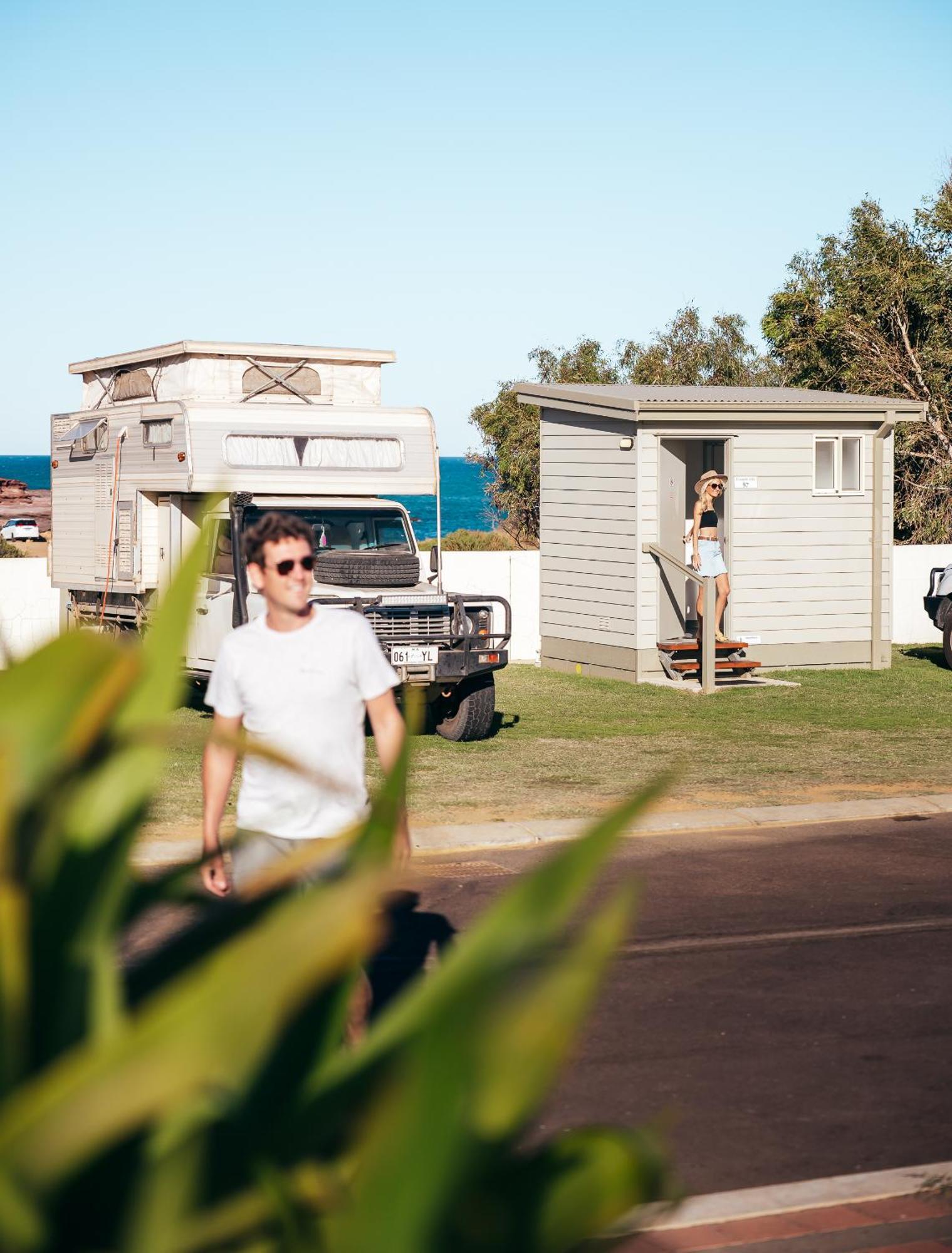 Kalbarri Red Bluff Tourist Park Hotel Exterior foto