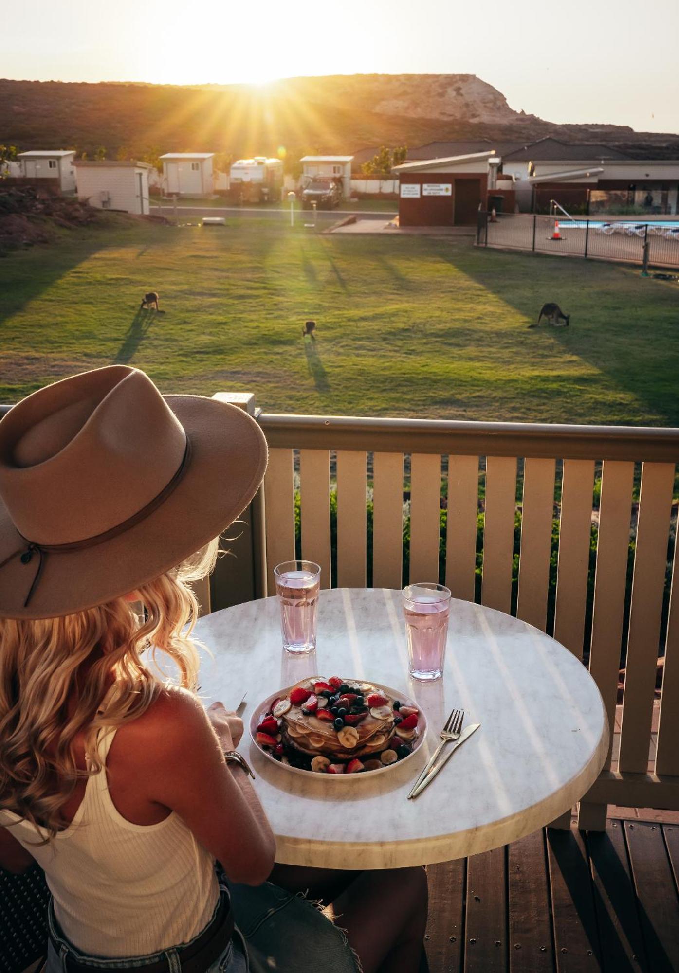 Kalbarri Red Bluff Tourist Park Hotel Exterior foto