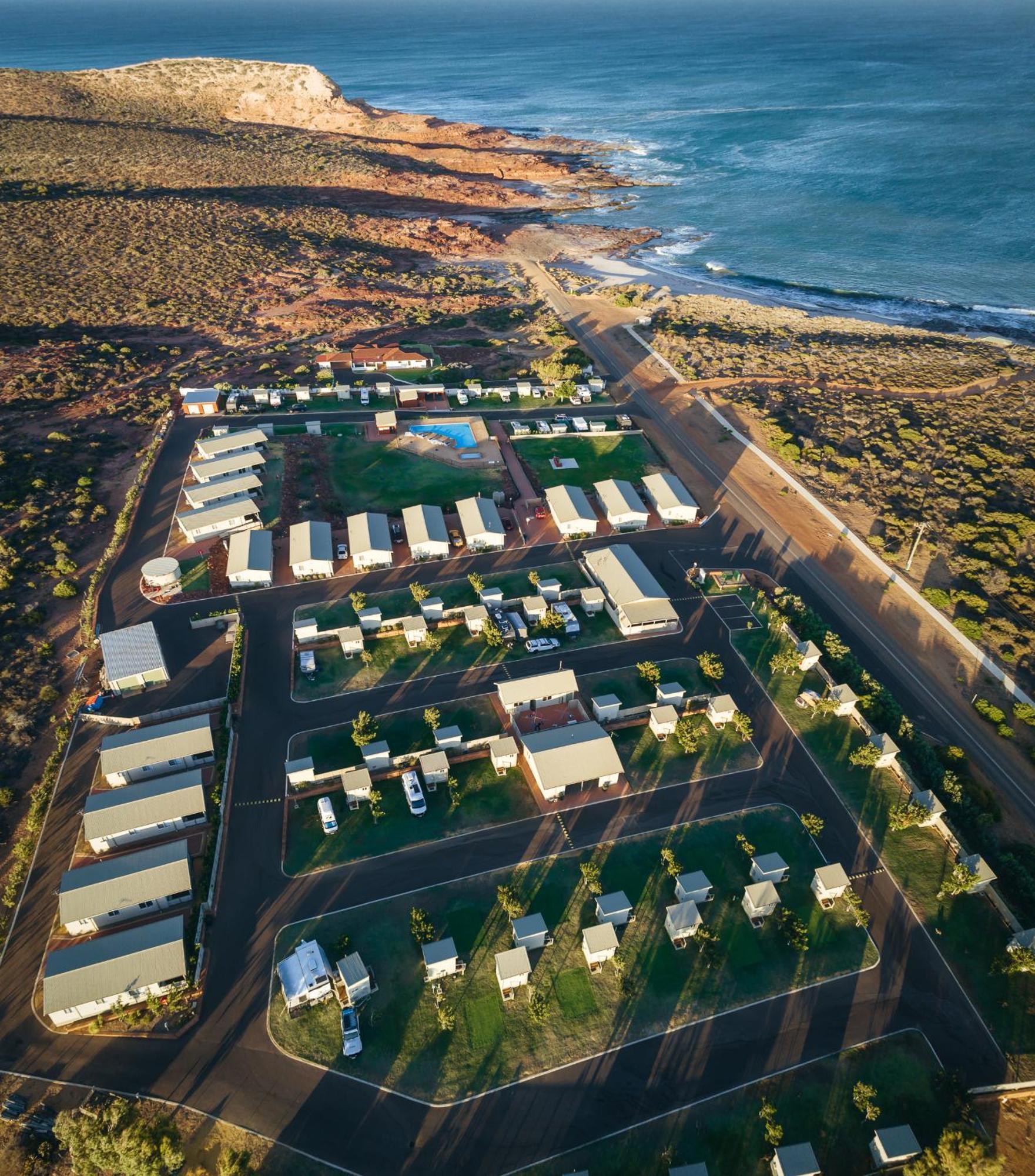 Kalbarri Red Bluff Tourist Park Hotel Exterior foto